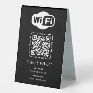 Wifi Password and Network Personalized QR Code