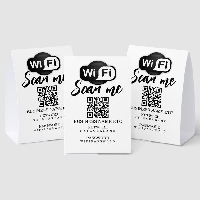 Wifi Password and Network Personalized QR Code (Insitu(Multi))