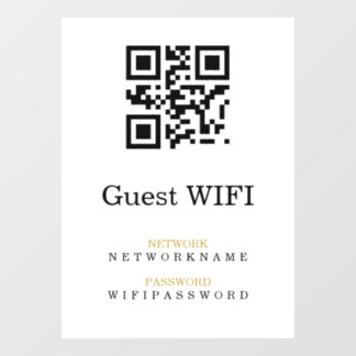 Wifi Password | QR Code Scan to Connect 