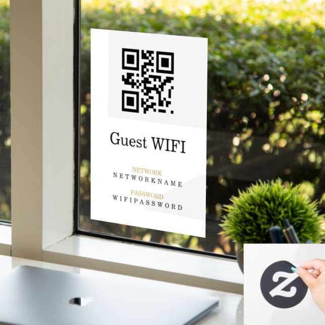 Wifi Password | QR Code Scan to Connect  (Office)
