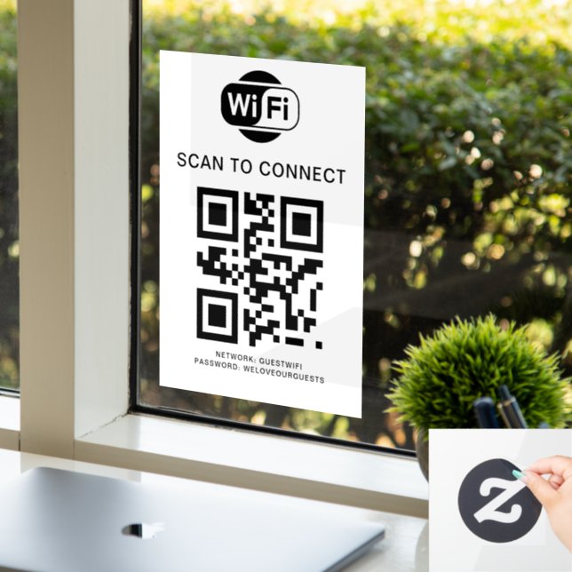Wifi Password | QR Code Scan to Connect (Office)