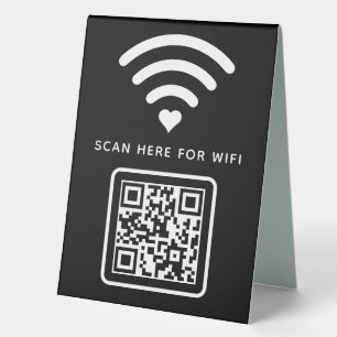 Wifi QR Code Scan to Connect Self Adhesive