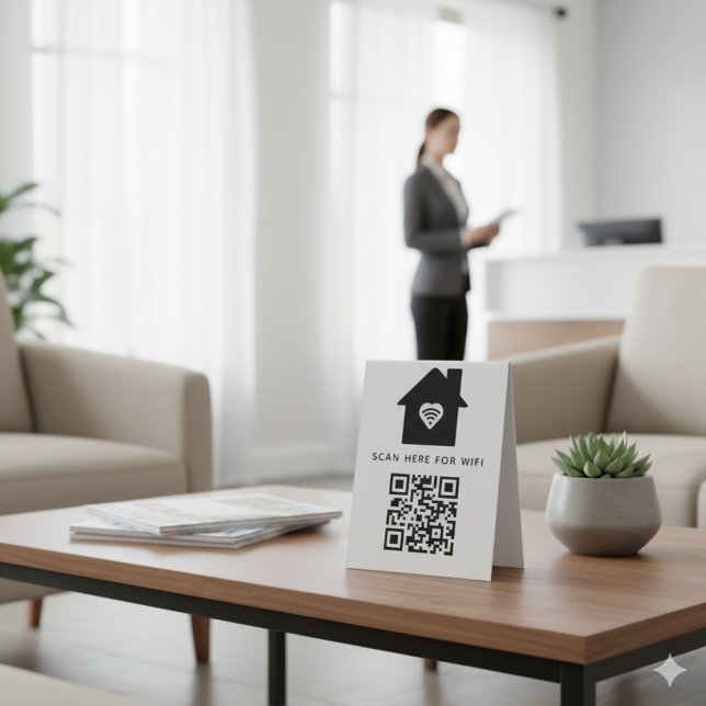 Wifi QR Code Scan to Connect Self Adhesive (Creator Uploaded)