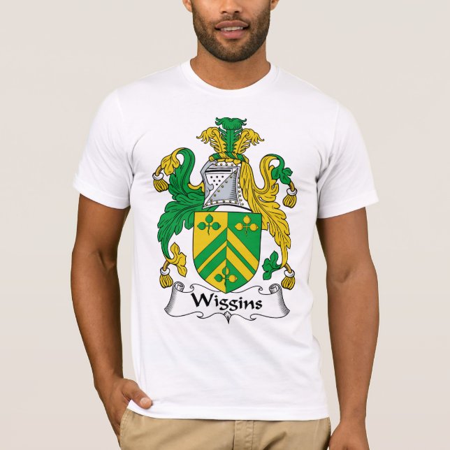 Wiggins Family Crest T-Shirt (Front)