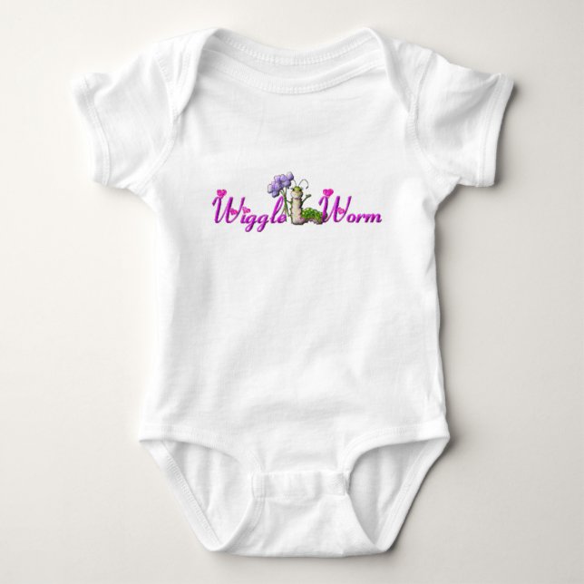 WiggleWorm Baby Bodysuit (Front)
