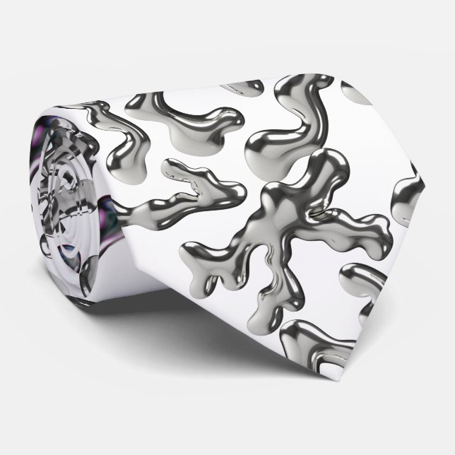 Wiggling letters pattern - WIGLET01🧬 Tie (Rolled)