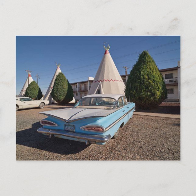 Wigwam Motel U.S. Route 66 in Holbrook, Arizona Postcard (Front)