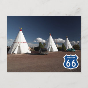 Wigwam Village Motel Route 66 Holbrook, Arizona Po Postcard