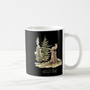 Wiild One Forest Woodland Fox Toddler  Coffee Mug