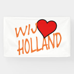 Wij Heart Holland or on wt bnrcnt Banner