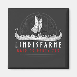 Wikinger Lindisfarne Raiding Party Magnet
