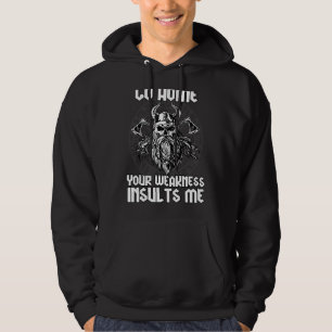 Wikinger Powerlifter Wikinger Krieger Bodybuilding Hoodie