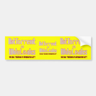 WikiTorrent Bumper Sticker