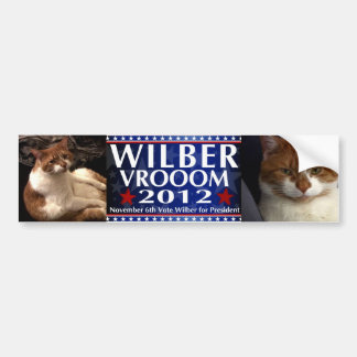 Wilber for President Bumper Sticker