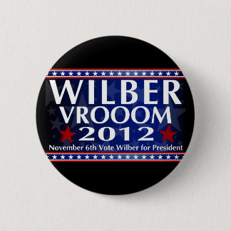 Wilber for President Button