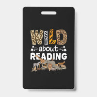 Wild About Reading Books And Bookworm Library