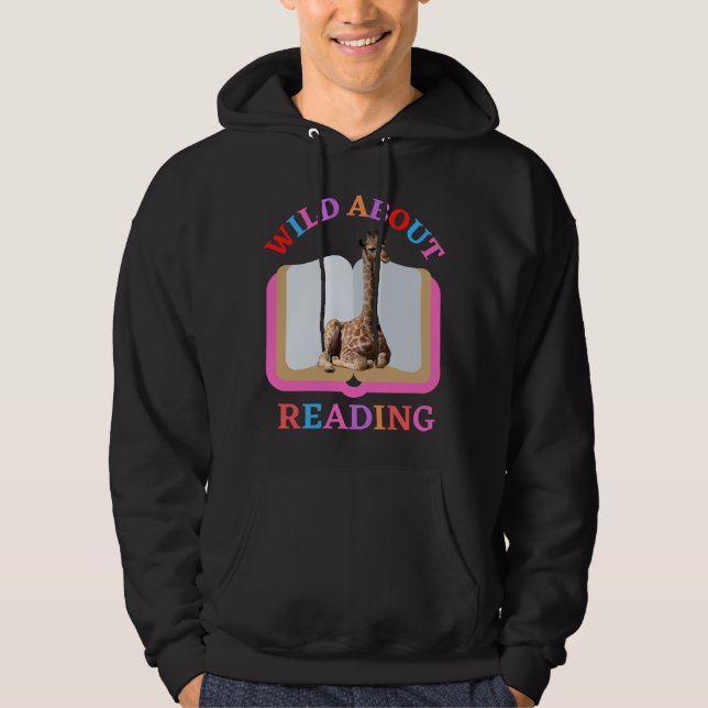 WILD ABOUT READING HOODIE (Front)