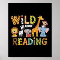 Wild About Reading Kid Love Wild Animal Books Back