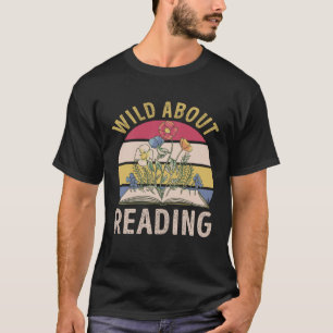 Wild About Reading Leopard I Love Reading Book 1 T-Shirt