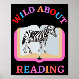 WILD ABOUT READING POSTER