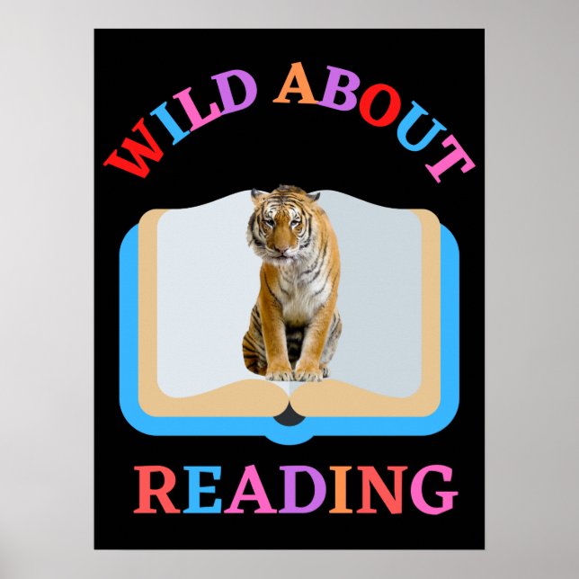 WILD ABOUT READING POSTER (Front)