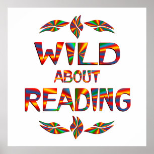 Wild About Reading Poster