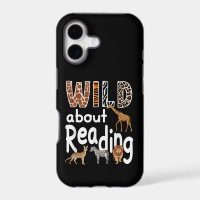 Wild About Reading Zoo Animals Cute Book Lover