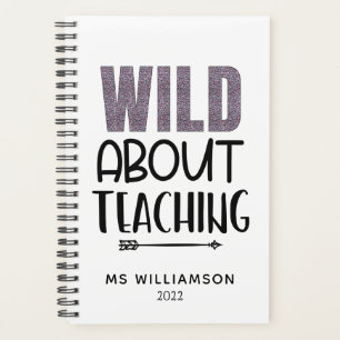 Wild About Teaching Leopard/Cheetah Personalised Planner
