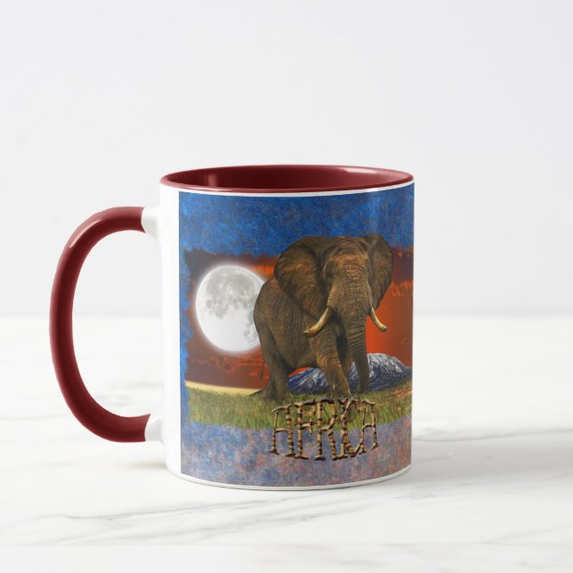 Wild Africa Animal-lovers Big Five Mug (Left)