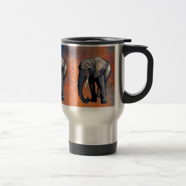 Wild Africa Animal-lovers Big Five Travel Mug (Right)