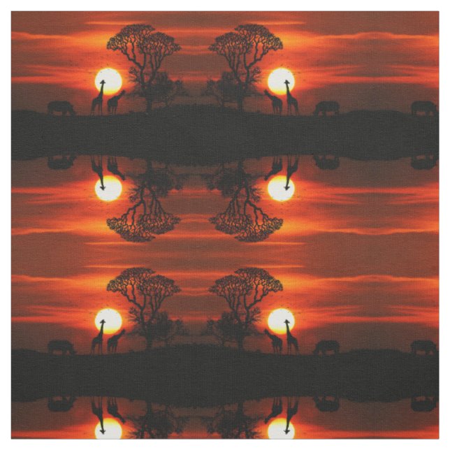 Wild Africa Fabric (Swatch)