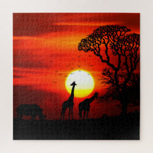Wild Africa Jigsaw Puzzle