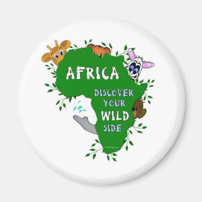 Wild Africa Magnet (Front)