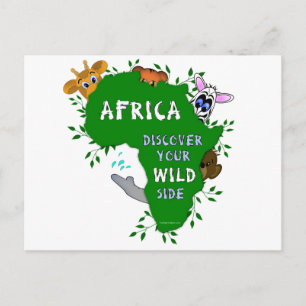 Wild Africa Postcard