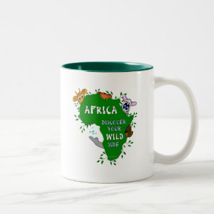 Wild Africa Two-Tone Coffee Mug