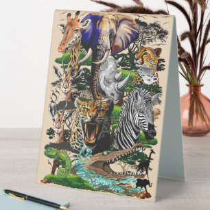 Wild African Savanna Animals