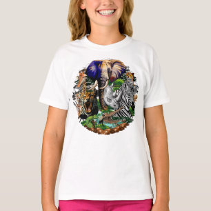 Wild African Savanna Animals T-Shirt