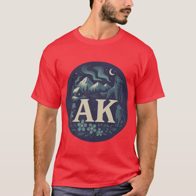 Wild Alaska 1 T-Shirt (Front)