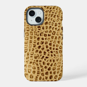 wild alligator leather crocodile skin iPhone 15 case