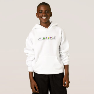 Wild and Brave kids Hoodie