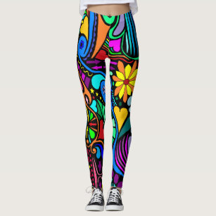 Carnival Of Colour Light Gym Leggings