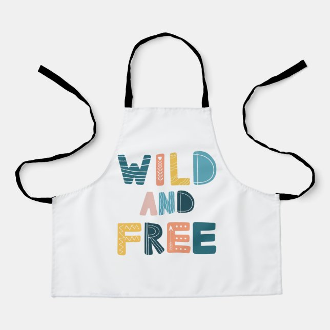 Wild and Free Apron (Front)