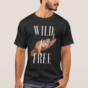 Wild and Free Cheetah  Attitude Southern Sacred Bi T-Shirt
