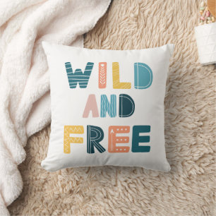 Wild and Free Cushion
