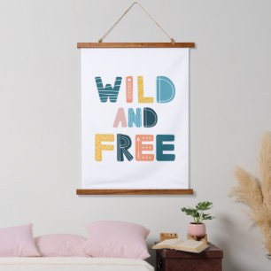 Wild and Free Hanging Tapestry