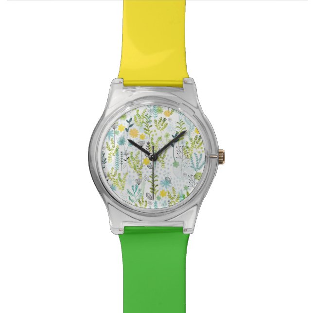 Wild and Free Pattern Watch (Close Up)