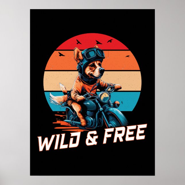 Wild and Free Poster (Front)