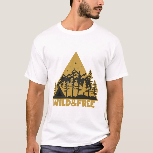 Wild and Free T-Shirt (Front)