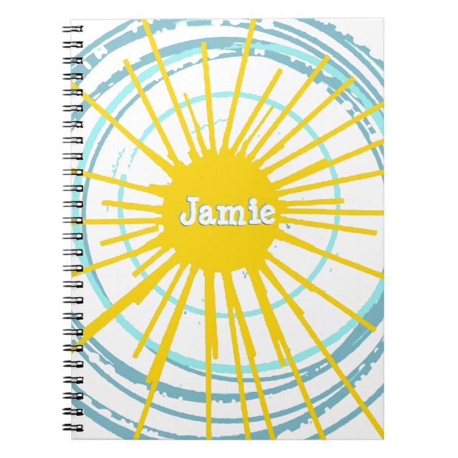 Wild and Free You Are My Sunshine Notebook (Front)