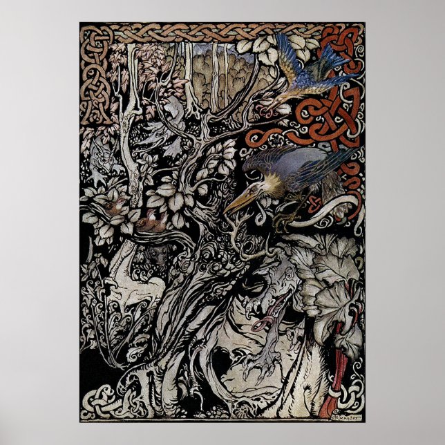 Wild and Shy and Monstrous Creatures Poster (Front)